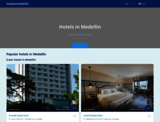hotelsmedellin.net screenshot