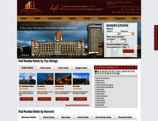 hotelsmumbaiindia.com screenshot