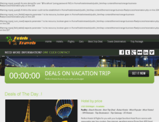 hotelsntravels.com screenshot