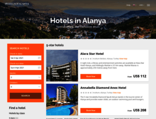 hotelsofalanya.com screenshot