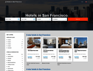 hotelsofsanfrancisco.com screenshot