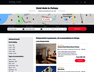 hotelspattayacity.com screenshot