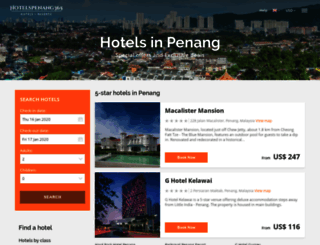 hotelspenang365.com screenshot