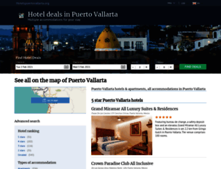 hotelspuertovallarta.org screenshot