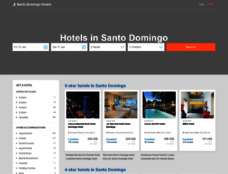 hotelssantodomingo.com screenshot