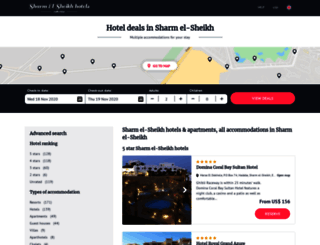 hotelssharmelsheikh.co.uk screenshot
