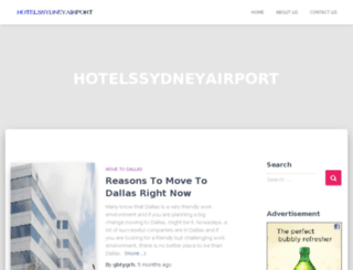 hotelssydneyairport.com screenshot