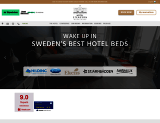 hotelstensson.com screenshot