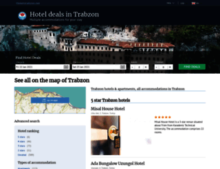 hotelstrabzon.net screenshot