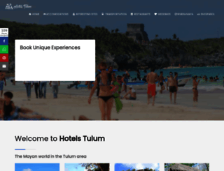 hotelstulum.com screenshot