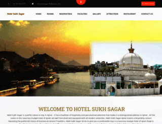hotelsukhsagar.net screenshot