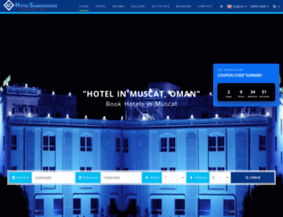 hotelsummersands.com screenshot