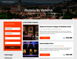 hotelsverona24.com screenshot