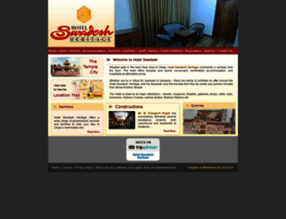 hotelswadesh.com screenshot