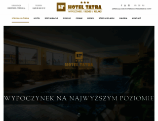 hoteltatra.pl screenshot