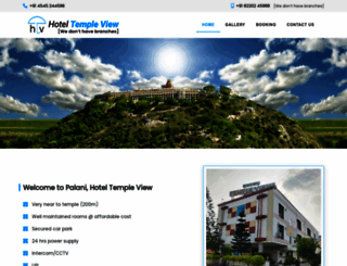 hoteltempleviewpalani.com screenshot