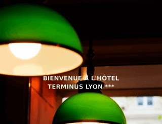 hotelterminuslyon.com screenshot