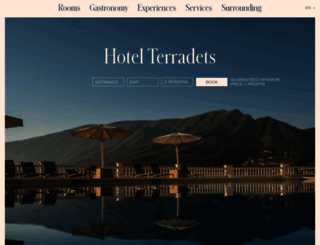 hotelterradets.com screenshot