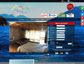 hotelterrazasdellago.com screenshot
