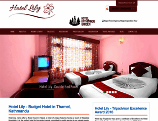 hotelthamellily.com screenshot