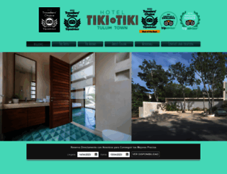 hoteltikitikitulum.com screenshot