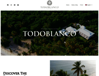 hoteltodoblanco.com screenshot