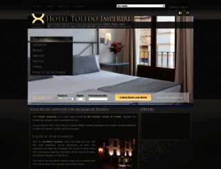 hoteltoledoimperial.com screenshot
