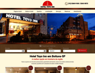 hoteltoyoinn.com.br screenshot