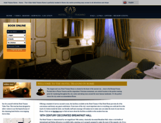 hoteltraianorome.com screenshot