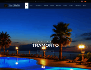 hoteltramonto.it screenshot