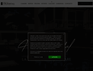 hoteltrionfal.com screenshot
