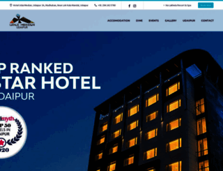 hoteludaimedian.com screenshot