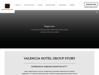 hotelvalencia.com screenshot