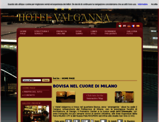 hotelvalganna.com screenshot