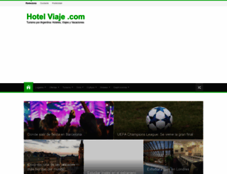 hotelviaje.com screenshot