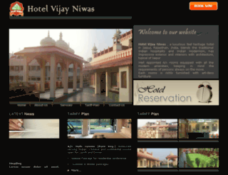 hotelvijayniwas.com screenshot