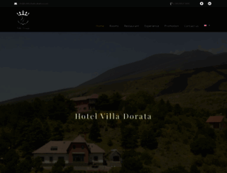 hotelvilladorataetna.com screenshot