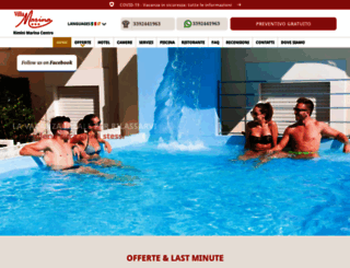 hotelvillamarina.com screenshot