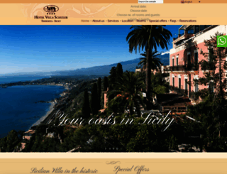 hotelvillaschuler.com screenshot