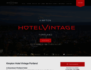 hotelvintage-portland.com screenshot