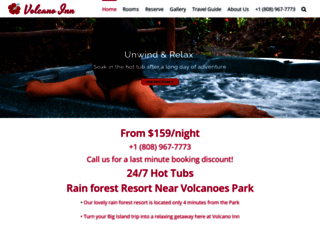 hotelvolcano.com screenshot