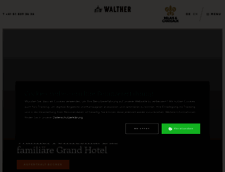 hotelwalther.ch screenshot