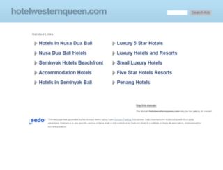 hotelwesternqueen.com screenshot