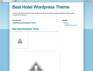 hotelwordpresstheme.blogspot.com screenshot