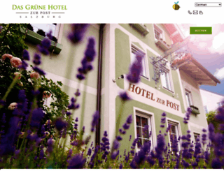 hotelzurpost.info screenshot