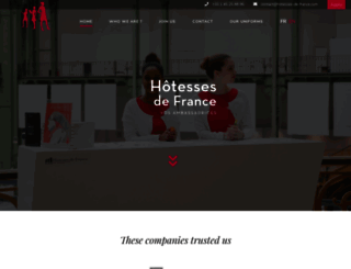 hotesses-de-france.com screenshot