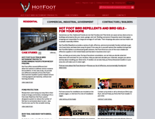 hotfoot.com screenshot