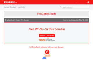 hotgenes.com screenshot