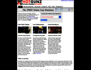 hotgunz.com screenshot