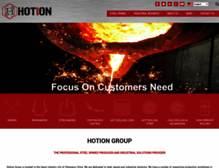 hotiongroup.com screenshot